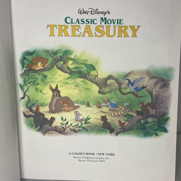 1989 Walt Disney's Classic Movie Treasury 10 Favorite Stories - Hardcover - Picture 4 of 12